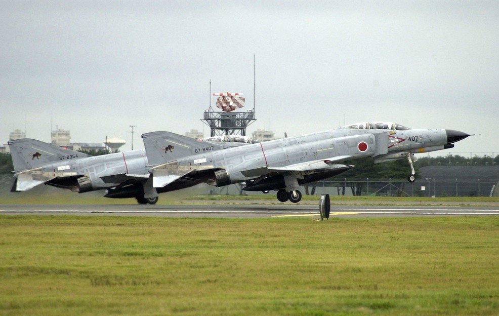 JASDF F-4 starting